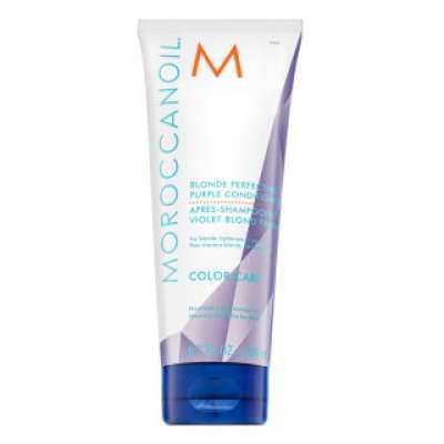 Moroccanoil Color Care Blonde Perfecting Purple Conditioner kondicionáló platinaszőke és ősz hajra 200 ml