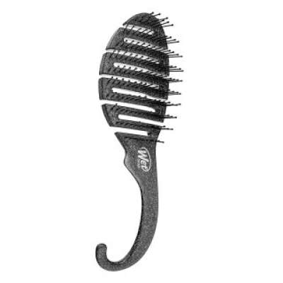 Wet Brush Shower Detangler Glitter Black hajkefe