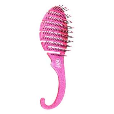 Wet Brush Shower Detangler Glitter Pink hajkefe