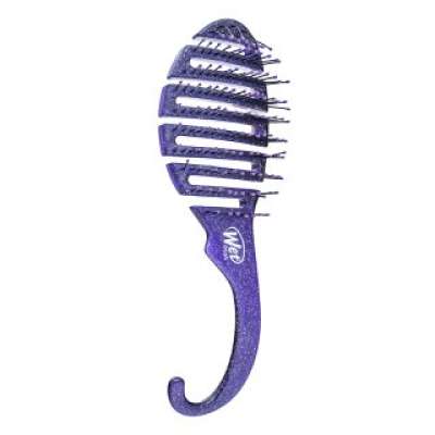 Wet Brush Shower Detangler Glitter Purple hajkefe