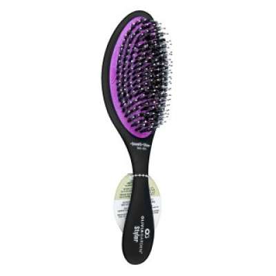 Olivia Garden Styler Black Smooth & Shine OGD-C08 hajkefe nejlon- és vaddisznósörtékkel