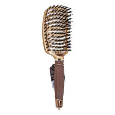 Olivia Garden NanoThermic Flex Combo hajkefe nejlon- és vaddisznósörtékkel