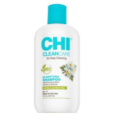 CHI CleanCare Clarifying Shampoo mélytisztító sampon puha és fényes hajért 355 ml