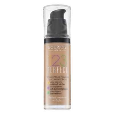 Bourjois 123 Perfect Foundation folyékony make-up az arcbőr hiányosságai ellen 52 Vanilla 30 ml