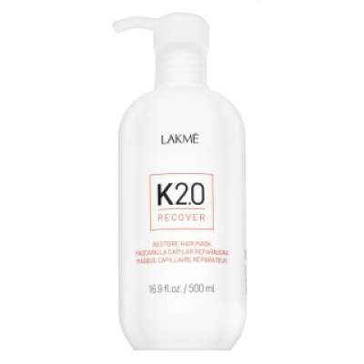 Lakmé K2.0 Recover Restore Hair Mask erősítő maszk száraz és sérült hajra 500 ml