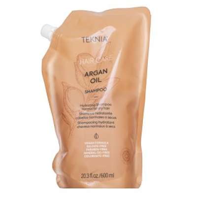 Lakmé Teknia Hair Care Argan Oil Shampoo tápláló sampon minden hajtípusra Refill 600 ml