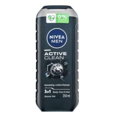 Nivea Men tusfürdő gél Active Clean Shower Gel 250 ml