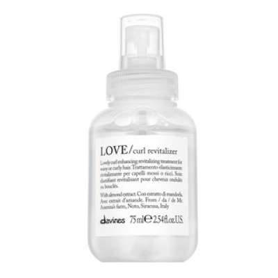 Davines Essential Haircare Love Curl Revitalizer hajformázó spray hullámos és göndör hajra 75 ml