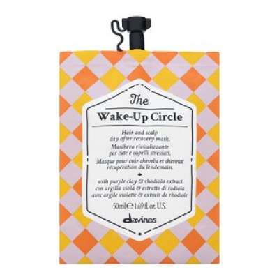 Davines The Wake Up Circle erősítő maszk igénybevett érzékeny hajra 50 ml