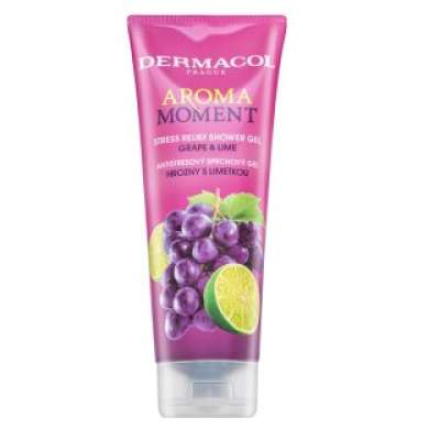 Dermacol Aroma Moment tusfürdő gél Shower Gel Grape & Lime 250 ml