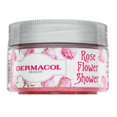 Dermacol Rose Flower Shower testpeeling Delicious Body Scrub 200 ml