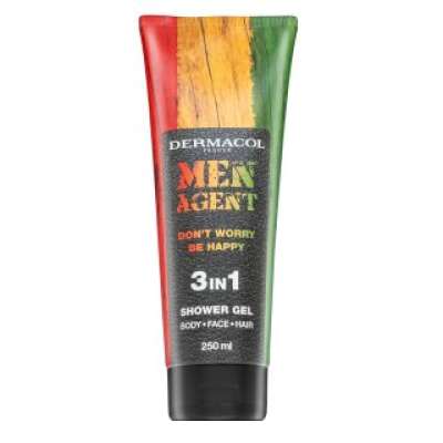 Dermacol Men Agent tusfürdő gél Don't Worry Be Happy 3in1 Shower Gel 250 ml