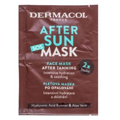 Dermacol After Sun maszk Face Mask 2 x 8 ml