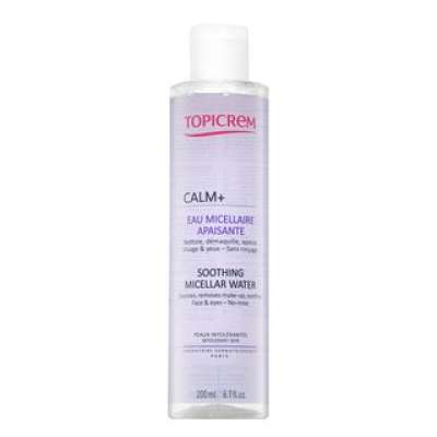 Topicrem Calm+ Soothing Micellar Water micelláris sminklemosó hidratáló hatású 200 ml