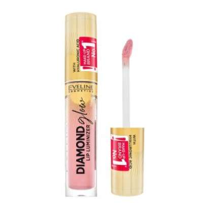 Eveline Diamond Glow Lip Luminizer ajakfény 03 Caramel Ice Cream 4,5 ml