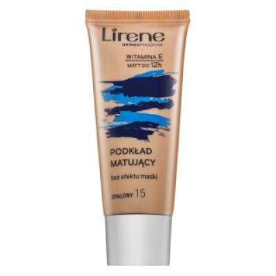Lirene Nature Matte Fluid fluid make-up matt hatású 15 Tanned 30 ml
