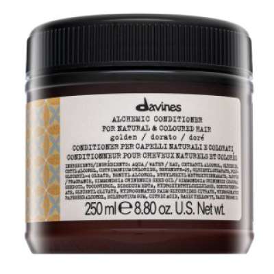 Davines Alchemic Conditioner tonizáló kondicionáló színfelfrissítő meleg szőke hajárnyalatra Golden 250 ml