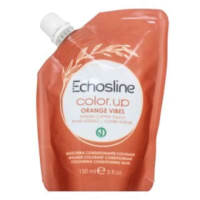 Echosline Color.up Colouring Conditioning Mask tápláló maszk színes pigmentekkel hajszín élénkítésére Orange Vibes 150 ml