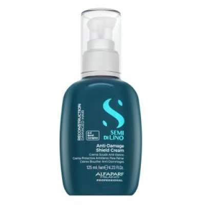 Alfaparf Milano Semi Di Lino Reconstruction Anti-Damage Shield Cream erősítő kezelés a gyenge és sérült hajra 125 ml