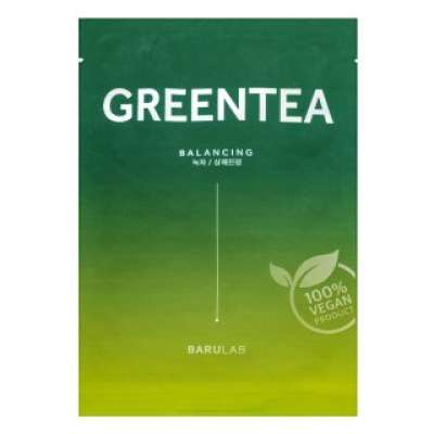 Barulab The Clean Vegan gézmaszk Mask Green Tea 23 g