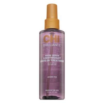 CHI Deep Brilliance Olive & Monoi Light Weight Leave-In Treatment öblítés nélküli ápolás fényes hajért 177 ml