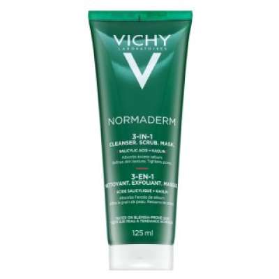Vichy Normaderm tisztító ápolás 3-in-1 Scrub + Cleanser + Mask 125 ml