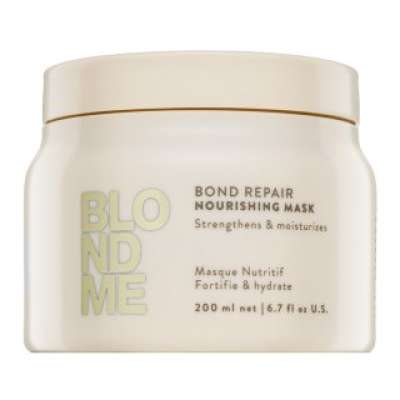 Schwarzkopf Professional BlondMe Bond Repair Nourishing Mask tápláló maszk szőke hajra 200 ml