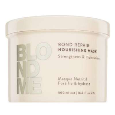 Schwarzkopf Professional BlondMe Bond Repair Nourishing Mask tápláló maszk szőke hajra 500 ml