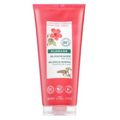 Klorane Hibiscus tusfürdő gél Nourishing Shower Gel 200 ml