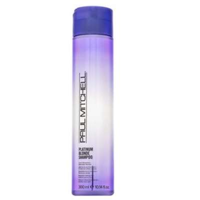 Paul Mitchell Blonde Platinum Blonde Shampoo tápláló sampon platinaszőke és ősz hajra 300 ml