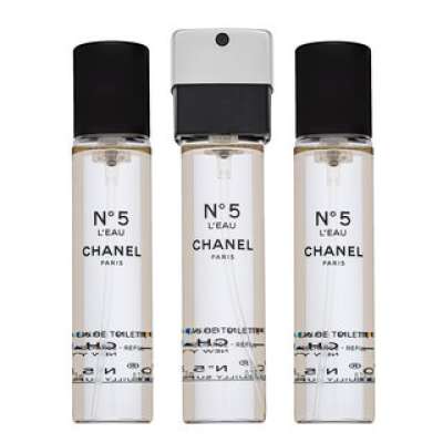 Chanel No.5 L'Eau - Refill Eau de Toilette nőknek 3 x 20 ml