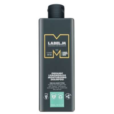 Label.M Organic Lemongrass Moisturising Shampoo sampon haj hidratálására 300 ml