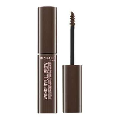 Rimmel London Wonder'Full Brow Mascara szempillaspirál szemöldökre 02 Medium Brown 4,5 ml