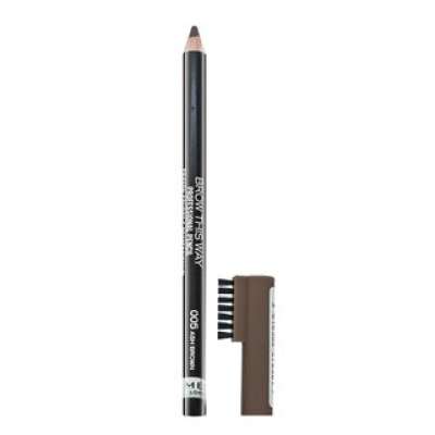 Rimmel London Brow This Way Professional Pencil szemöldökceruza 005 Ash Brown 1,4 g
