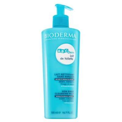 Bioderma ABCDerm Lait de Toilette Non Rinse Cleansing Milk tisztító tej gyerekeknek 500 ml