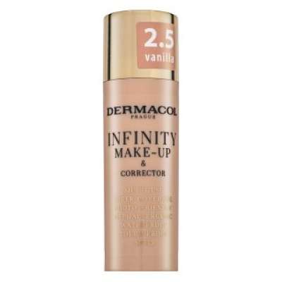 Dermacol Infinity Make-Up & Corrector smink és korrektor 2.5 Vanilla 20 g