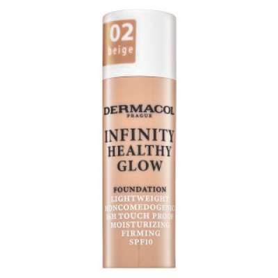 Dermacol Infinity Healthy Glow Foundation make-up az élénk bőrért 02 Beige 20 g