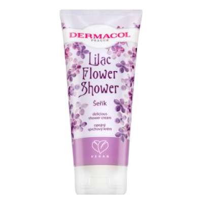 Dermacol Lilac Flower Shower krémtusfürdő Delicious Shower Cream 200 ml