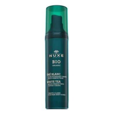 Nuxe Bio Organic White Tea tonizáló és hidratáló emulziók Multi-Perfecting Tinted Cream 50 ml