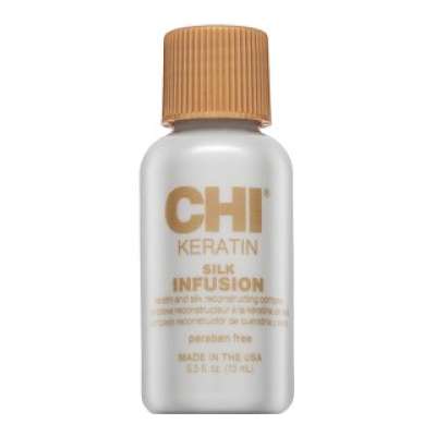 CHI Keratin Silk Infusion hajkúra durva és rakoncátlan hajra 15 ml