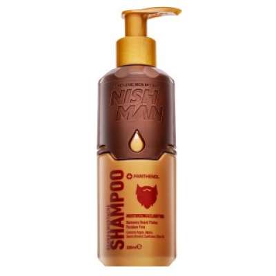 Nishman Beard&Mustache Shampoo tisztító sampon szakállra 200 ml