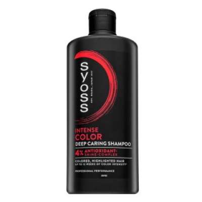 Syoss Intense Color Deep Caring Shampoo védő sampon festett és melírozott hajra 440 ml