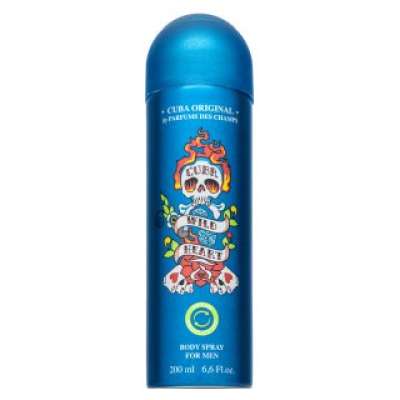 Cuba Cuba Wild Heart spray dezodor férfiaknak 200 ml