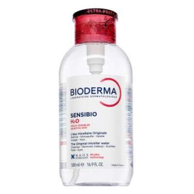 Bioderma Sensibio micelláris sminklemosó H2O Make-up Removing Micelle Solution Pump 500 ml