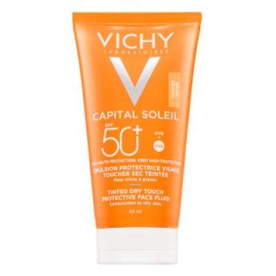 Vichy Capital Soleil napozó fluid Tinted Dry Touch Face Fluid SPF50 50 ml
