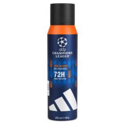 Adidas UEFA Champions League Pro Player 72H spray dezodor férfiaknak 150 ml