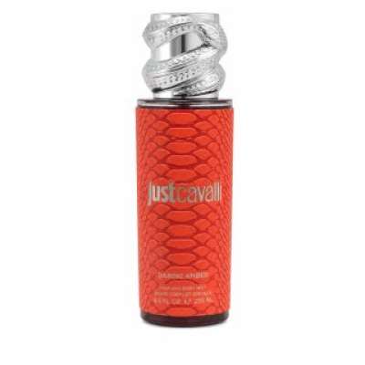Roberto Cavalli Just Cavalli Daring Amber testápoló spray nőknek 250 ml