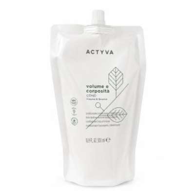 Kemon Actyva Volume E Corposita Volume & Bounce Conditioner erősítő kondicionáló volumenért és a haj megerősítéséért Refill 500 ml