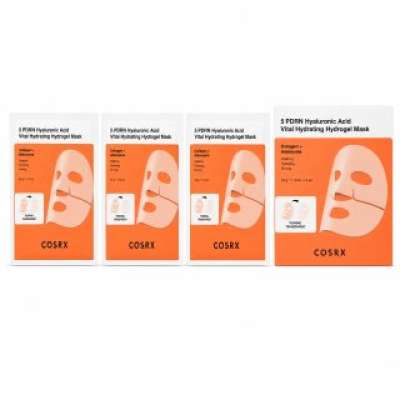 COSRX hidrogél maszk 5 PDRN Hyaluronic Acid Vital Hydrating Hydrogel Mask 3 x 34 g