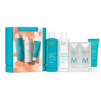 Moroccanoil Repair Kit ajándékszett nagyon száraz és sérült hajra